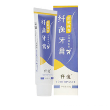 Dentifrice anti-inflammatoire blanc brillant usine